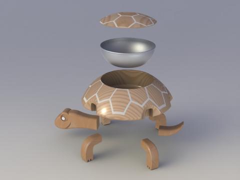 舜奕設計............ - 寵物碗分解圖