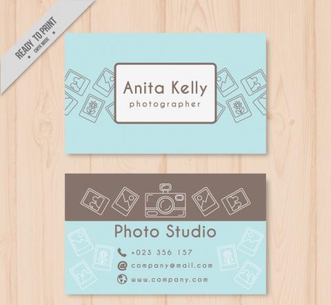 月球之旅工作室-林裕翎 - 名片設計