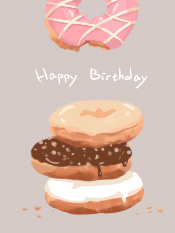 徐巽珩 - 簡單生日卡片繪製
