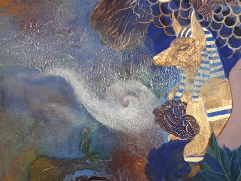 步月畫室 - 岩彩畫