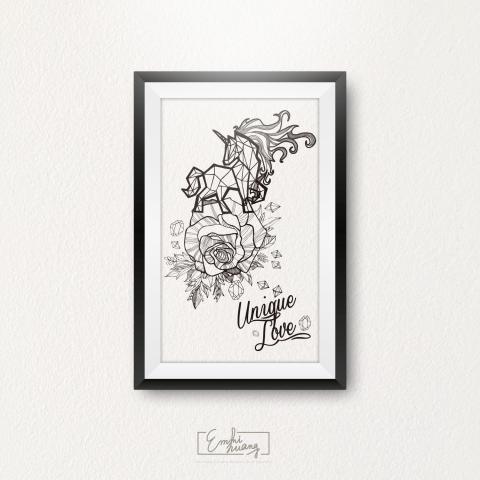 EMCH Design Studio by Emmi M. C. Huang - Unique Love illustration Design
插畫設計