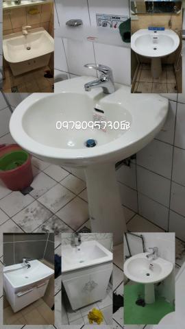 柏霖水電衛浴裝修工作室 - 面盆浴櫃安裝
