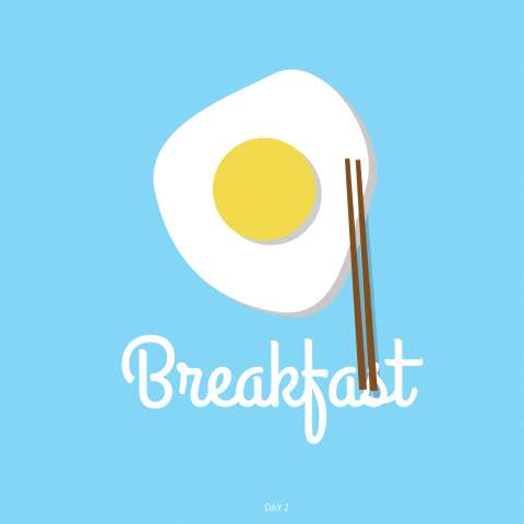 潔藝思 - logo發想-早餐