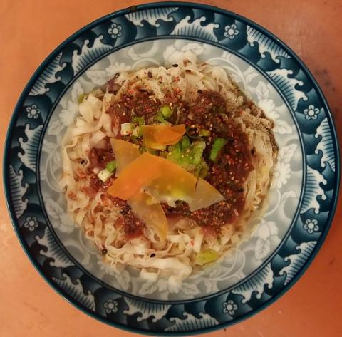 雨咚奇異科技有限公司  - 即興料理:法國米摩勒特起司蕃茄紅李汁意麵