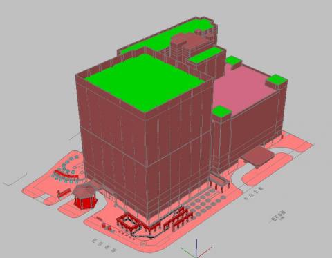 查理士鮑伯 - 建築物3D圖