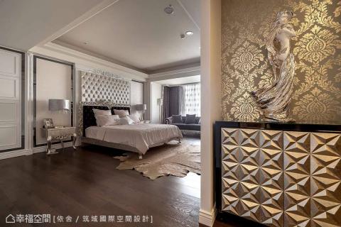 依舍室內設計有限公司 - 台中13期  主臥室  奢華新古典風 150坪