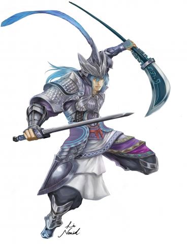 墨紙硯 Art Work - 中國風武將角色立繪