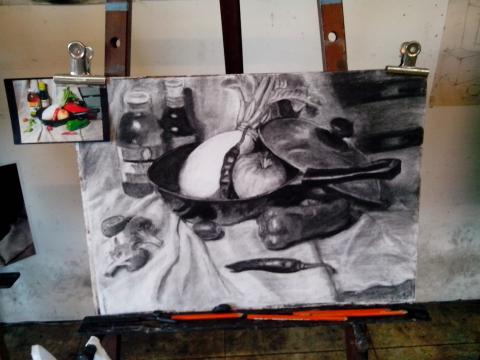 步月畫室 - 速描