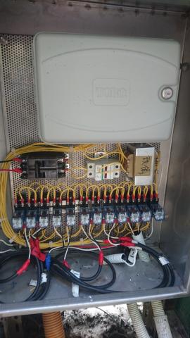 承宏工程實業有限公司 - 花園灑水系統 自動控制 開關箱