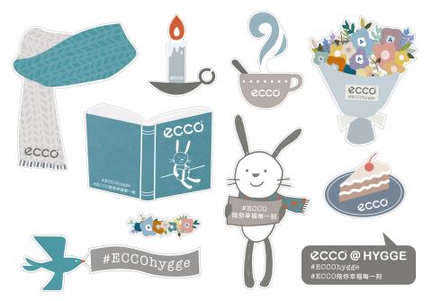 Dian（D.Design) - HYGGE@ECCO 插畫設計