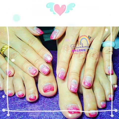 指甲上的彩虹~美甲 - 