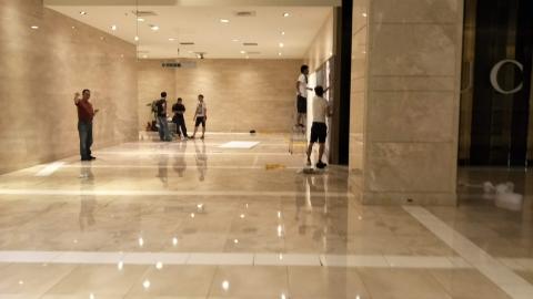 意境耐磨塑膠地板地磚地毯 - 