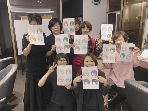 弎樓藝坊 - 外聘至髮廊教學色彩配色