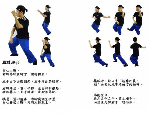 張天豪 - 【走太極】教材其中一面。
