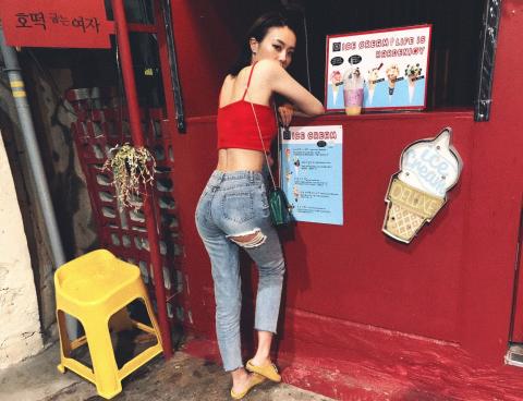 June_stylish - 牛仔褲的穿搭照