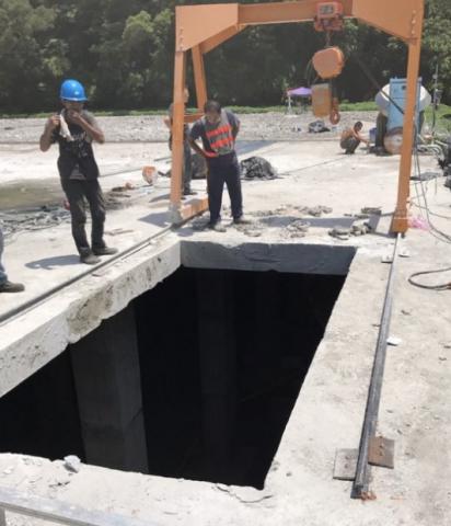 宏耀工程行 - RC切割(蓄水池開孔)