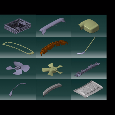 駿丞設計 - 逆向繪圖，3D建模