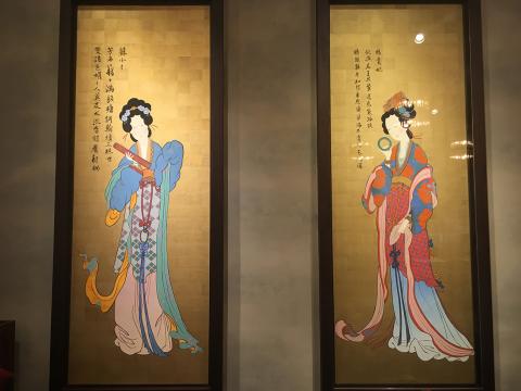 Denise Lee - 餐廳裝潢壁畫