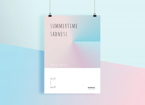 STUDIO.EW - _summertime sadness / movie poster design imitation