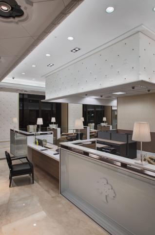 頤格室內裝修有限公司 - 高雄京城銀行設計裝修案