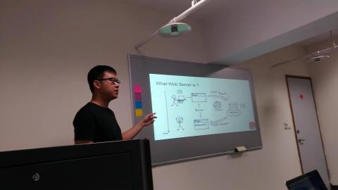 阿正 - 教學Web server 架構