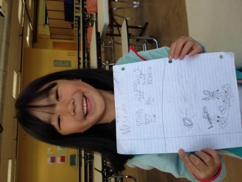 英語通  - 一對一兒童美語口說寫作教學：亞裔美國1年級生。