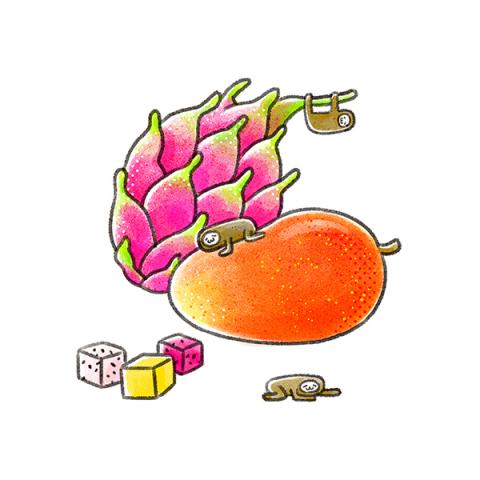 Metaphor.L 插畫工作室  - 酒單插畫 _ 水果調酒系列