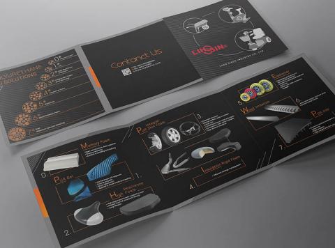 江碧華 - 此款DM採高級精品的設計手法，穩重低調、精緻高雅，充分體現出對每項產品品質的高要求。