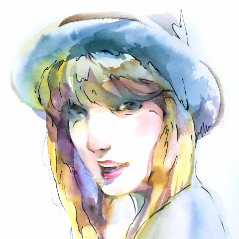 Chiu kuen 呷睏設計 - 風格水彩人像