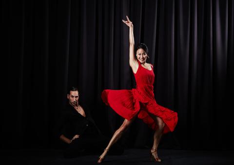 女口制作 - 國標舞蹈教室形象照