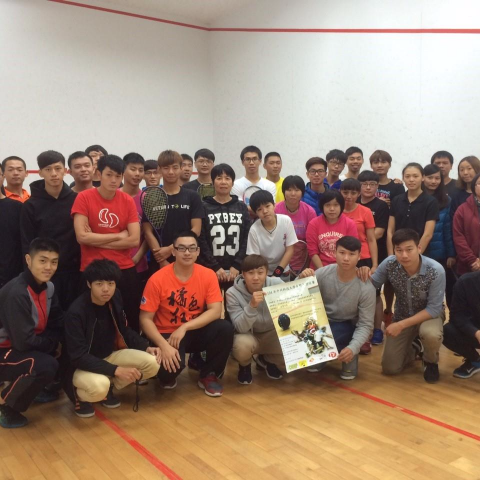 阿鴻運動學堂 - 規劃辦校內系際壁球賽