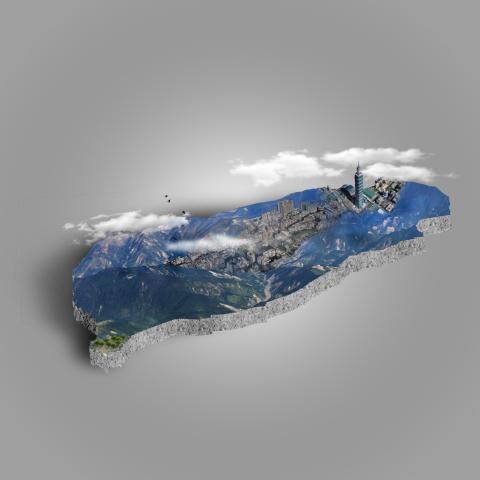 鄭欣怡 - 自我練習等去背多張圖片合成圖