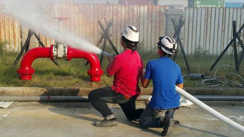 鉅鴻消防科技有限公司 - 正確安全操作