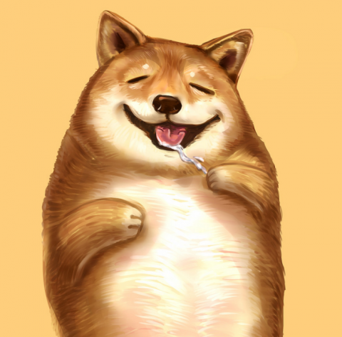 搧風五斗跪 - 精細插畫