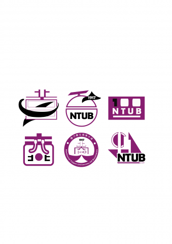 余育承 - 國立臺北商業大學紀念創校100周年的校徽LOGO設計。