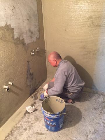 仁祥泥作工程 - 廁所擦防水