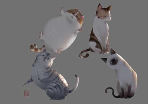 吳銘恩 - 日常&mdash;貓1