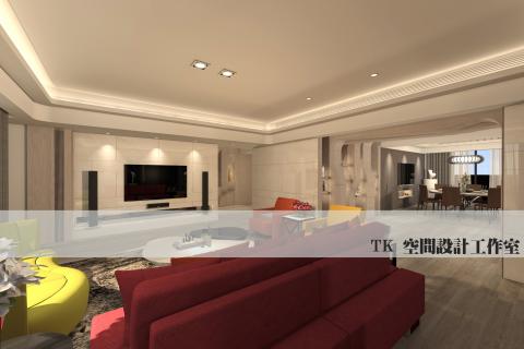 TK 空間設計工作室 - 台中住宅案--
全案以白色石材、灰色木皮作為基調,配上木紋磚修飾溫潤感,過道壓著全室最大樑,利用造型天花板設計化解,並達到吸睛效果,也具有著展示功能。 TK 空間設計工作室 - 台中住宅案--
全案以白色石材、灰色木皮作為基調,配上木紋磚修飾溫潤感,過道壓著全室最大樑,利用造型天花板設計化解,並達到吸睛效果,也具有著展示功能。