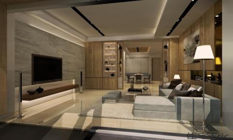 Eric yen - 案件類型:住宅透視模擬
案件坪數15~20坪
主要建材:木皮、鐵件、玻璃
內容:
此案為業主自地自建，業主希望極簡的方式呈現。
圖面:3d渲染