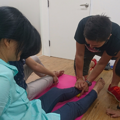 Allen Lu - 按摩球筋膜放鬆教學