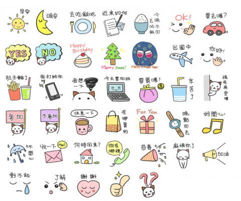 張嘉容 - LINE貼圖