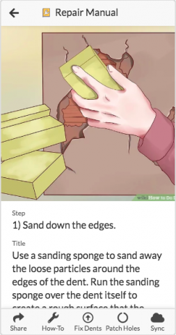 言青 - 作品參考：澳洲維修公司，維修SOP操作APP
工作步驟細節描述及SOP內容制定，
支援使用者權限提供編輯、閱讀等功能限制