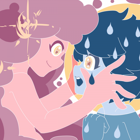 潘潘工作室 - 晚霞與雨