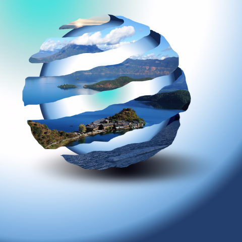 華欣文化 - 燈具設計, 環保愛地球入口意象設計, 