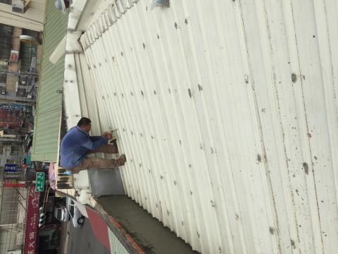 子琪鋼鋁 - 老宅屋樑翻新-施工中