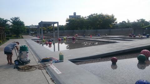 愛家清潔 - 鶯歌陶瓷博物館水池清潔