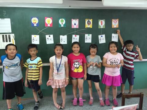 林瑜 - 文聖國小實驗課程大班鍵盤課