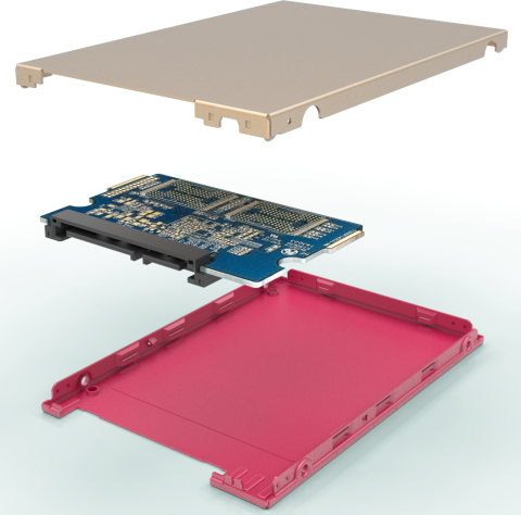 岩督科技有限公司 - 岩督專利-全無螺絲SSD-6701