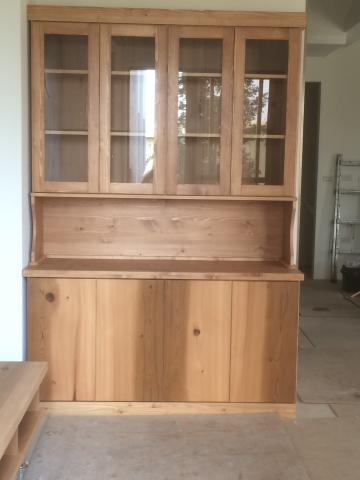 希望木作 - 雲杉櫃體&強化玻璃門片&香山門片