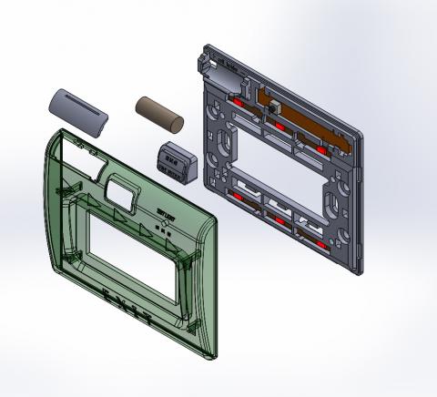許豪中 - 逃生插座燈設計與繪圖